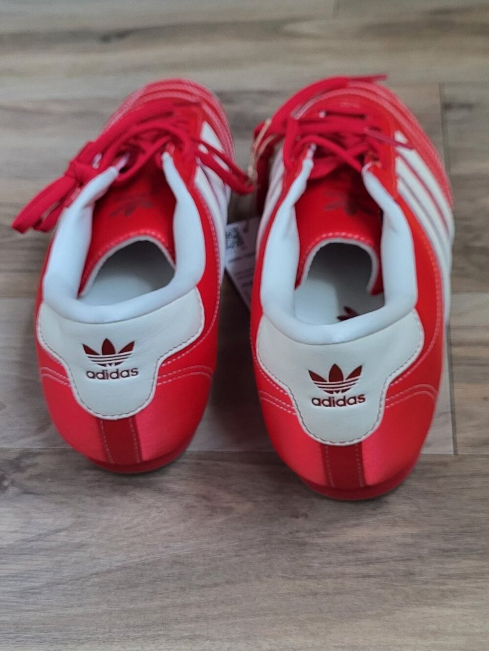 Adidas Red Taekwondo Retro Sneakers Size 10 - Picture 6 of 8